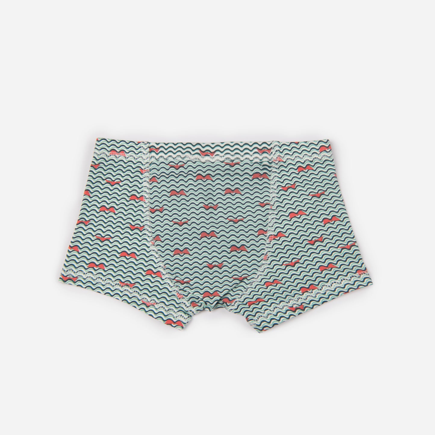 Organic Cotton Boys Boxer Brief - Paper Boats