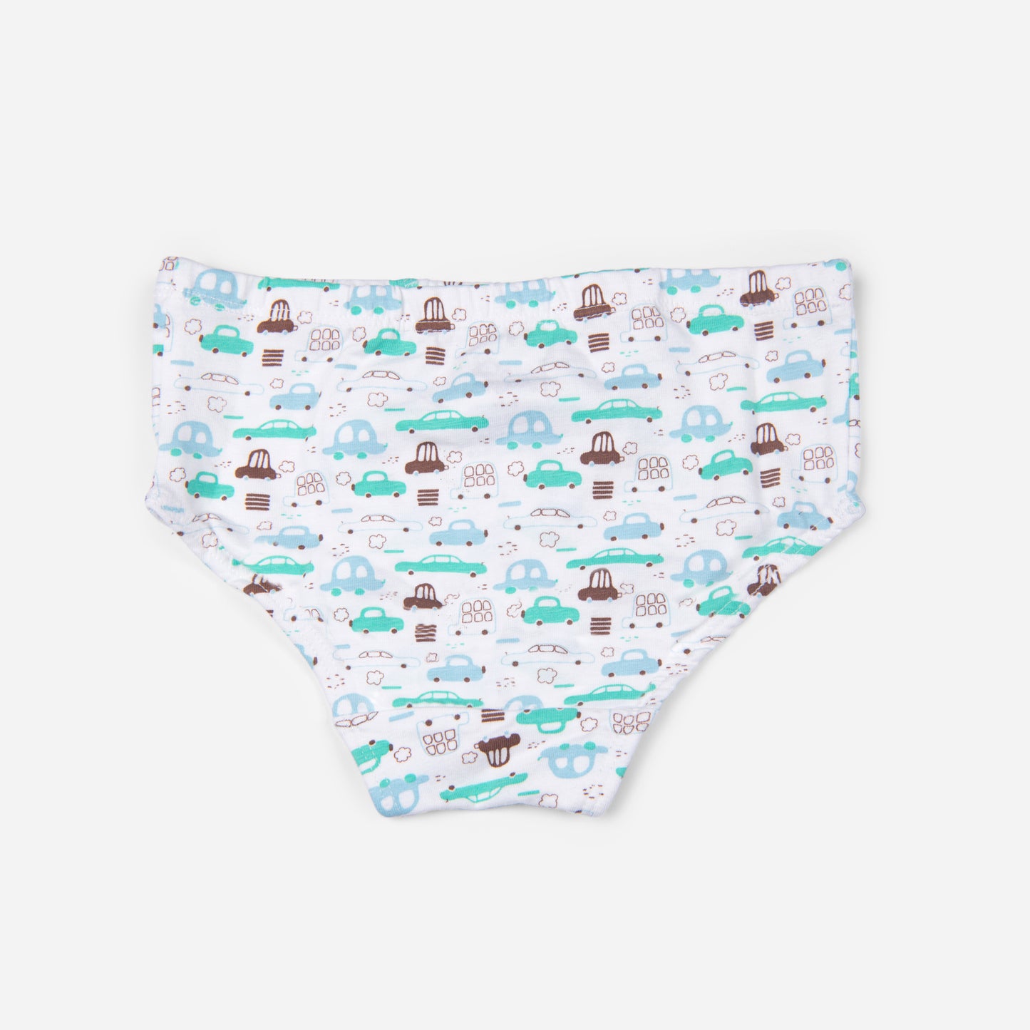 Organic Cotton Boys Brief - Blue Cars