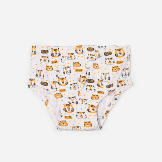 Organic Cotton Boys Brief - Tigers