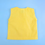 Keebee Organic Cotton Striped Jabla - Yellow