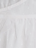 Organic Cotton Putta Girls Jabla / Dress - WHITE