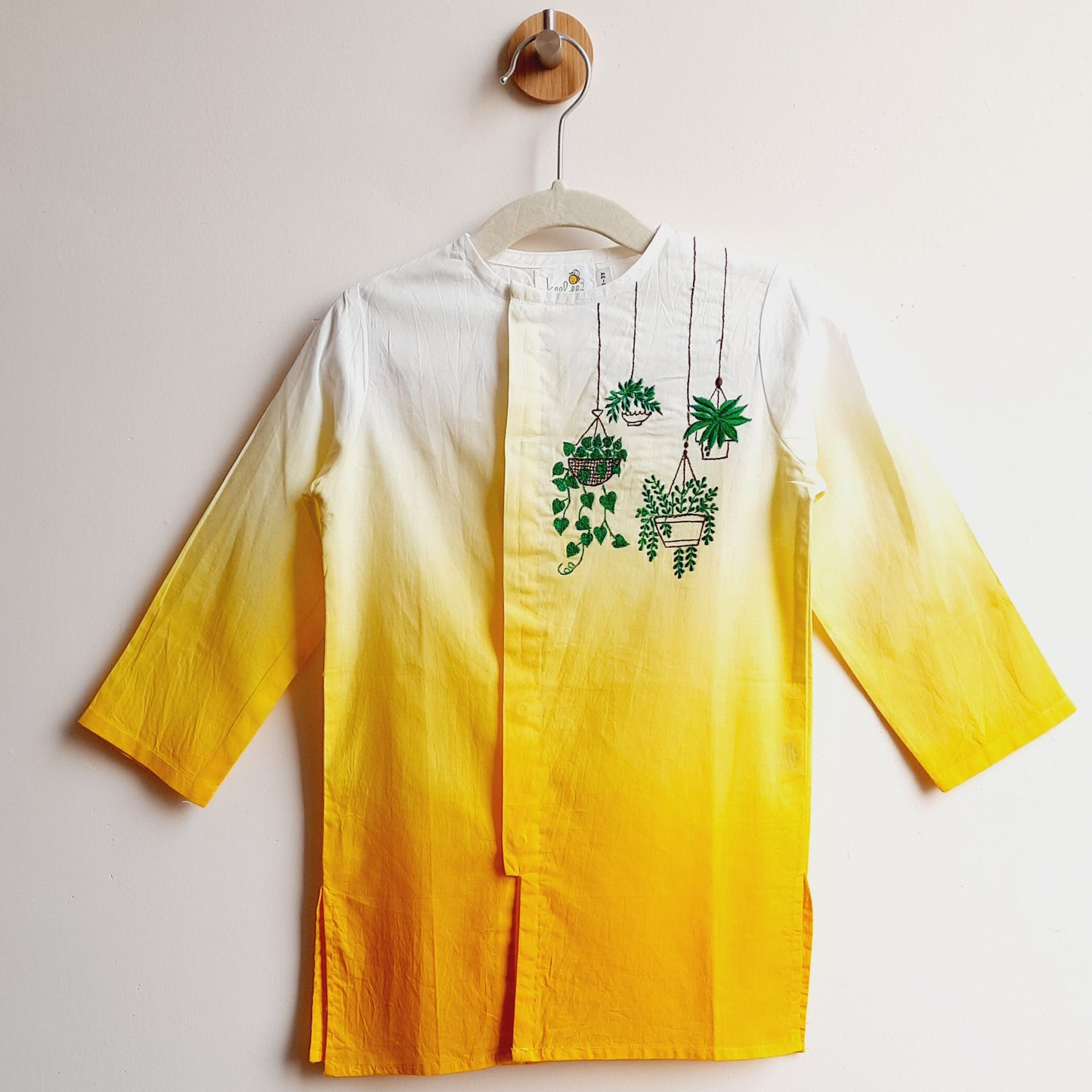 ORGANIC COTTON HANGING GARDEN KURTA