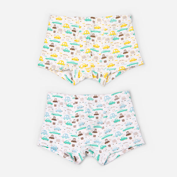 Organic Cotton Boys Boxer Briefs - Tiger Combo Set of 2 – KEEBEE ORGANICS