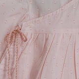 Organic Cotton Putta Puff Sleeve Girls Jabla / Dress - Peach